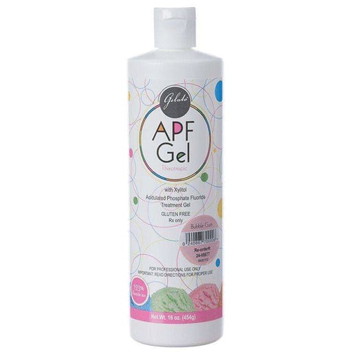 MARK3 APF Thixotropic Fluoride Gel Bubble Gum 17oz. Bottle