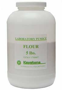 Keystone Laboratory Pumice Powder, Fine F, 25lb. 