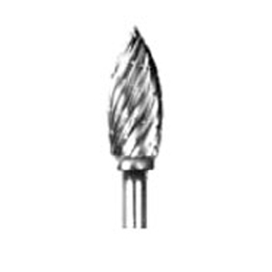 HM280-012-HP Laboratory Carbide Bur, 3 sided point, Lab Carbide
