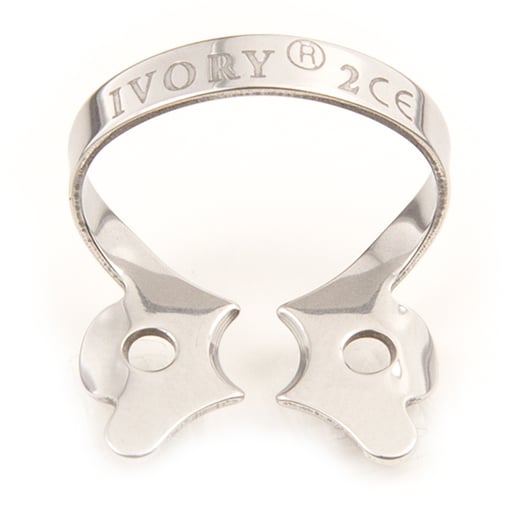 Ivory Clamps #2A Winged Premolars and Upper Incisors Metal Rubber