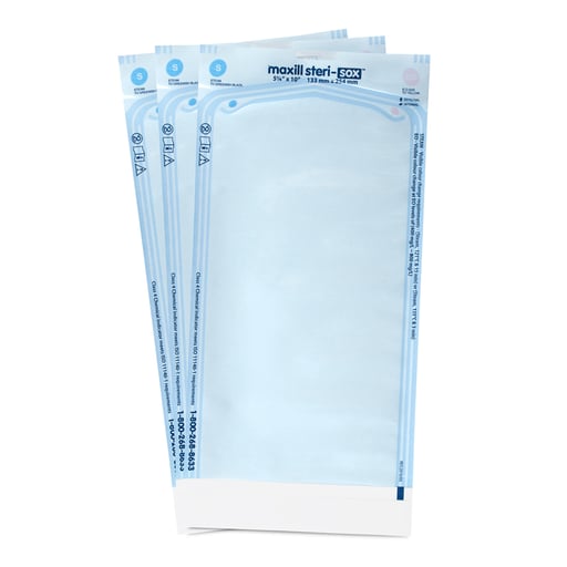 maxill steri-sox Self Sealing Sterilization Pouch