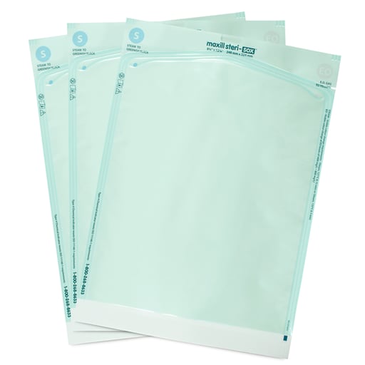 maxill steri-sox Self Sealing Sterilization Pouch