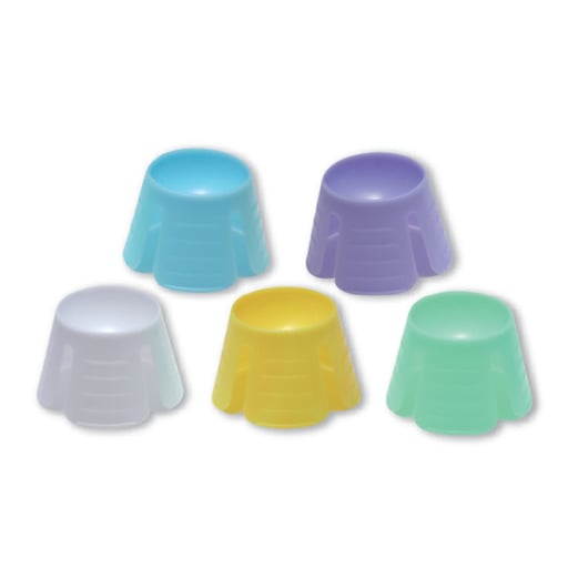 maxill Dappen Dishes, Assorted Colours, 1000/Box
