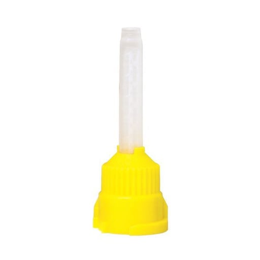 MIXPAC T-Mixer Mixing Tips, 30 mm, 1:1 Ratio, Yel