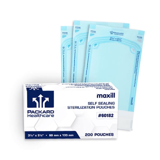 最安 読み方 Sealing Self steri-sox maxill Sterilization 3.5 Pouches, 衛生日用品