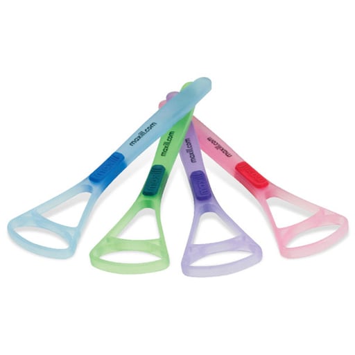 Step 3 Tongue Scraper, Assorted Colors, Cello Wra