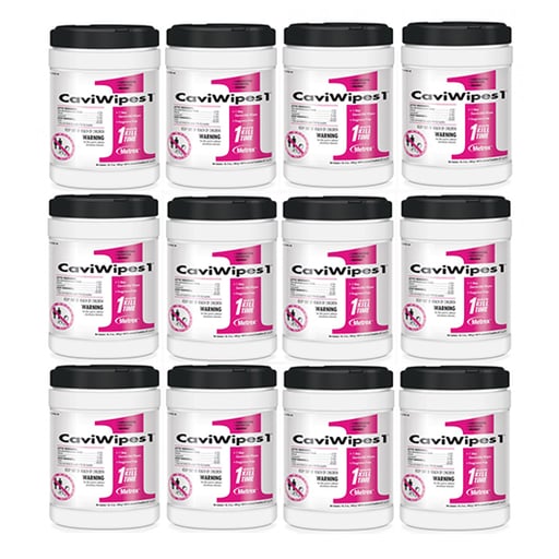 CaviWipes1 Towelettes (Large), 6" x 6.75" 160/Can
