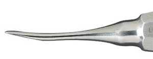 Miltex 3 mm Stainless Steel Curved Luxating Eleva