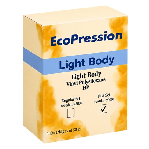 EcoPression Light Body VPS Impression Material, F