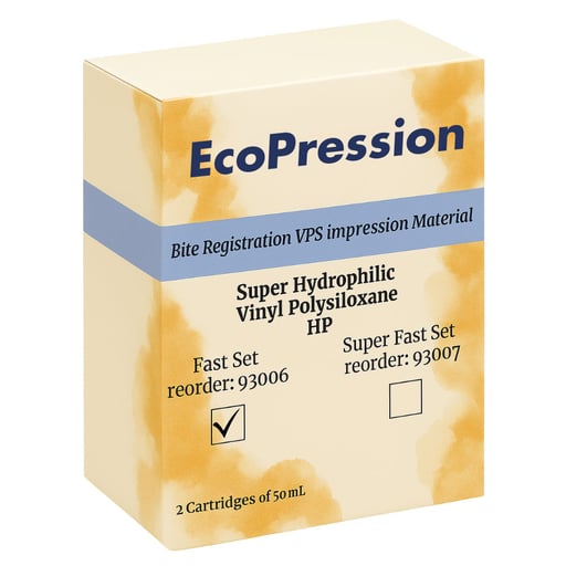EcoPression VPS Bite Registration, Fast Set, 50mL