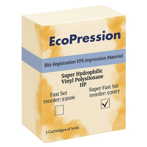 EcoPression VPS Bite Registration, Super Fast Set