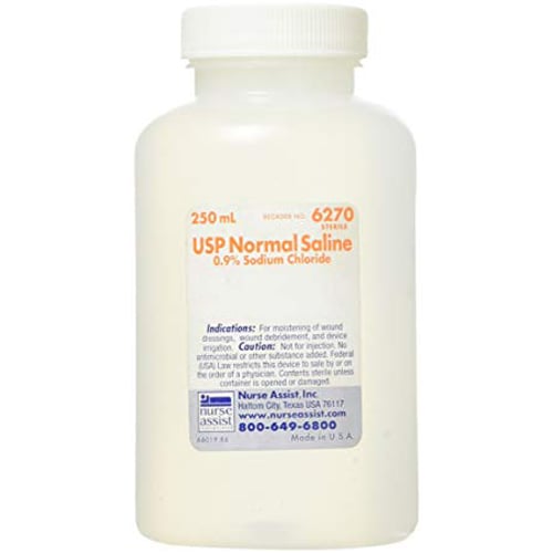 Nurse Assist Irrigation Sodium Chloride Saline 0.