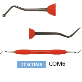 Osung COM6 Composite instrument, titanium-coated 