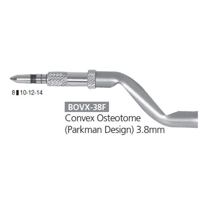 Osung Convex Osteotome (Parkman Design). Dia 3.8m