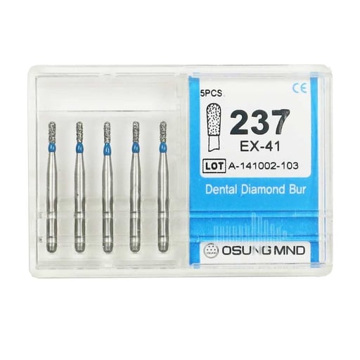 Osung FG EX-41 Pear Shape multi-use diamond burs,