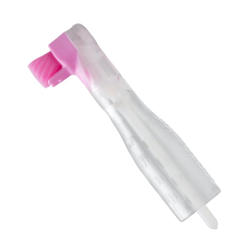 AntiSplatr Prophy Angle, Soft, Disposable, Pink,