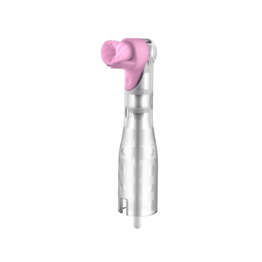 AntiSplatr Prophy Angle, Soft, Disposable, Pink, 