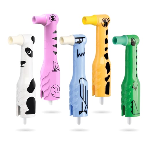 FUNimals Mini Disposable Prophy Angles, Pedo Regu
