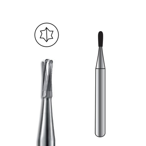 Pac-Dent FG #245 Amalgam Preparation Carbide Bur,