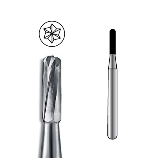 Pac-Dent FG #1157 Straight Fissure Dome Carbide B