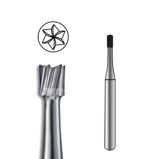 Pac-Dent FG #331 Pear shaped Carbide Bur, clinic 