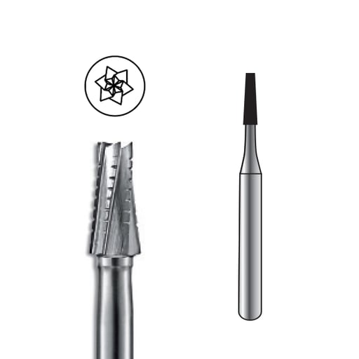 Pac-Dent FG #700 taper fissure crosscut Carbide B