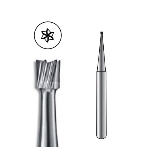 Pac-Dent FG #33 1/2 inverted cone Carbide Bur, cl