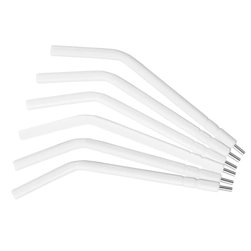 TruTip Disposable Air/Water Syringe Tips, White, 
