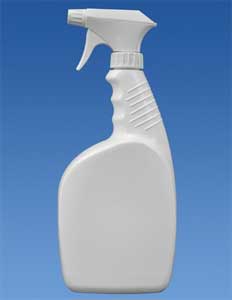 Palmero Empty Spray Bottle, 1 Quart size, Unlabel