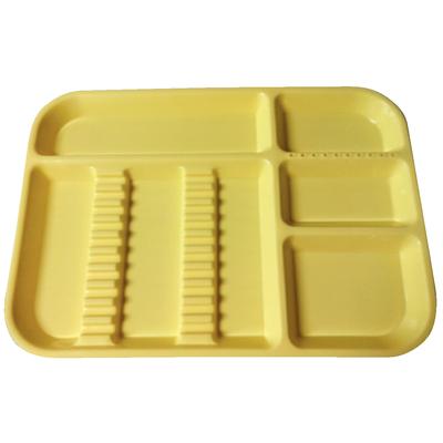 Plasdent Set-up Tray Divided Size B (Ritter) - Ye