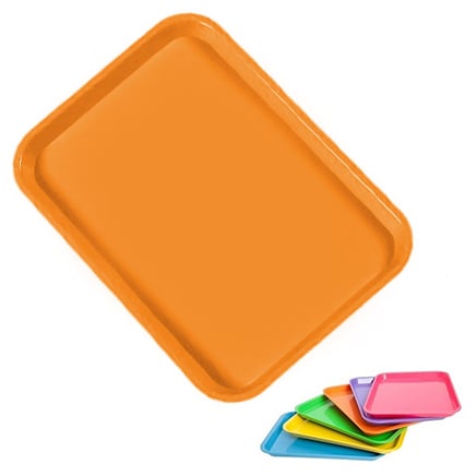 Plasdent Set-up Tray Flat Size B (Ritter) - Neon