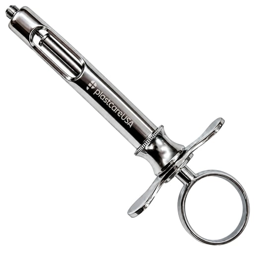 PlastCare USA Stainless Steel 1.8 cc Aspirating S