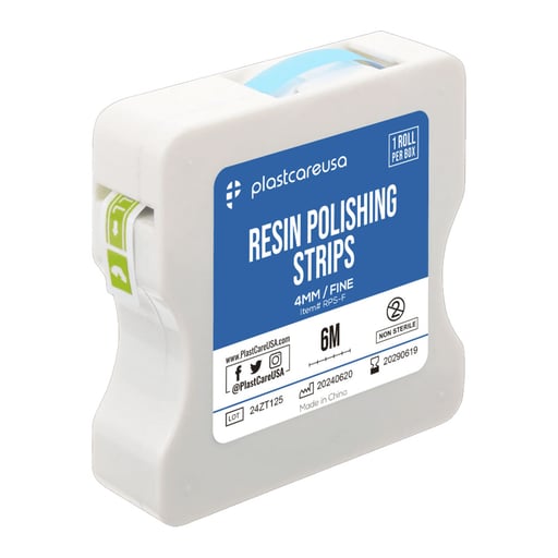 PlastCare USA Resin Polishing Strip, 4 mm x 6m, F