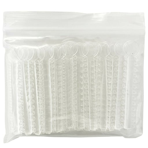 PlastCare USA Elastic Ligature Ties - Clear, 1040