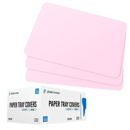 PlastCare USA Disposable Tray Paper Liners, Size 
