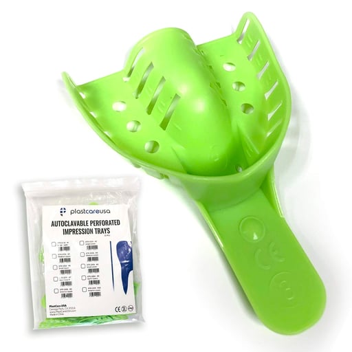 PlastCare USA Autoclavable Impression Trays, #3 M