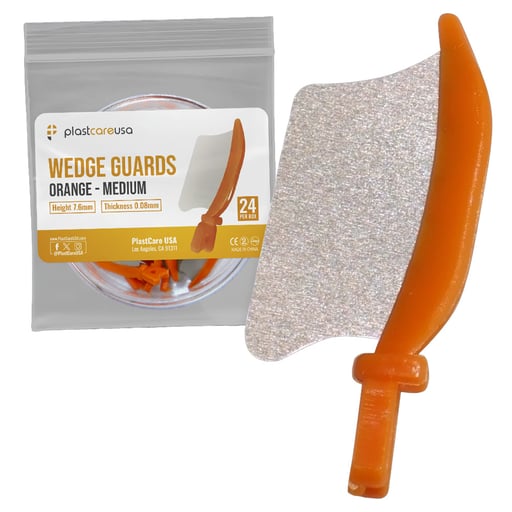 PlastCare USA Medium Autoclavable Dental Wedge Gu