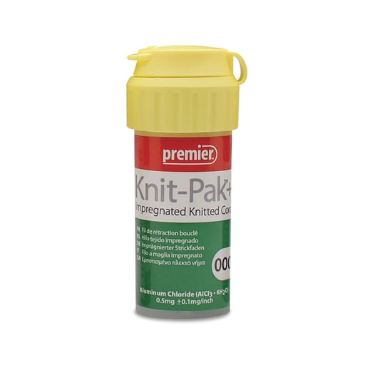 Knit-Pak+ Size 000 Aluminum Chloride Impregnated 