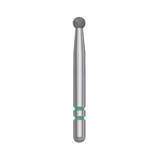 Two Striper FG #120 Fine Diamond Bur, Round. Pack