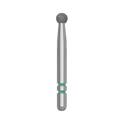 Two Striper FG #125 Fine Diamond Bur, Round. Pack