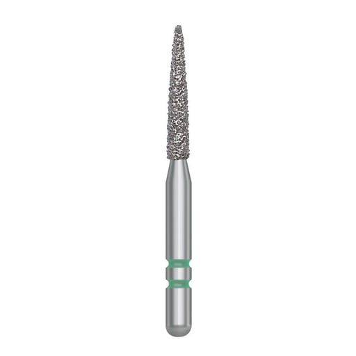Two Striper FG #260.8 Coarse Diamond Burs, Flame 