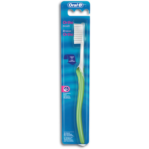 Oral-B Orthodontic toothbrush, 35 soft bristle tu