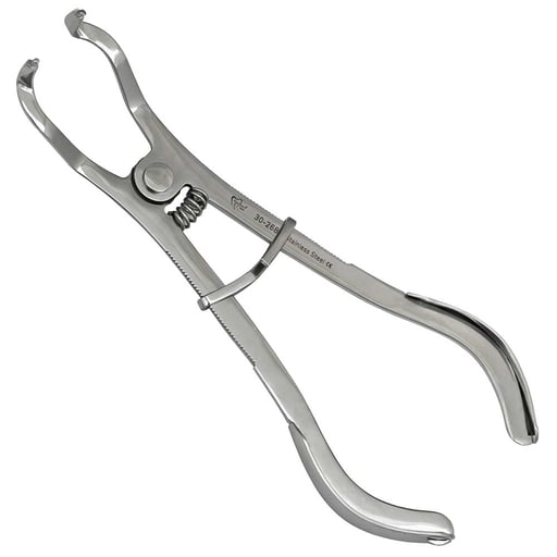 Kit D'instruments Pour Digue Dentaire - Set Ivory Lightweight, Clamps Et Forceps, Neuf