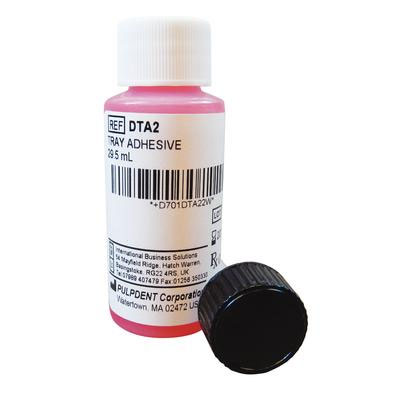 Pulpdent Universal Tray Adhesive 1 oz. Bottle. Fo