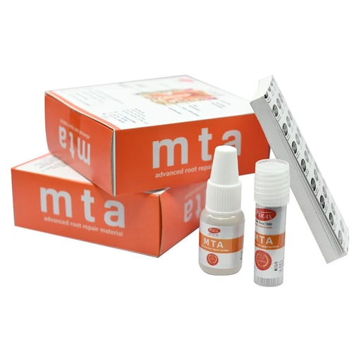MTA Angelus White 5g Reparative Cement: 5 x 1g. Vials, 3ml