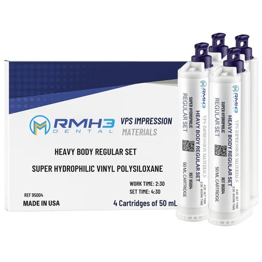 RMH3 Dental VPS Heavy Body Impression Material, R