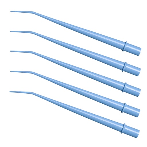 RMH3 Dental 1/16" Surgical Aspirator Tip, Blue, 2