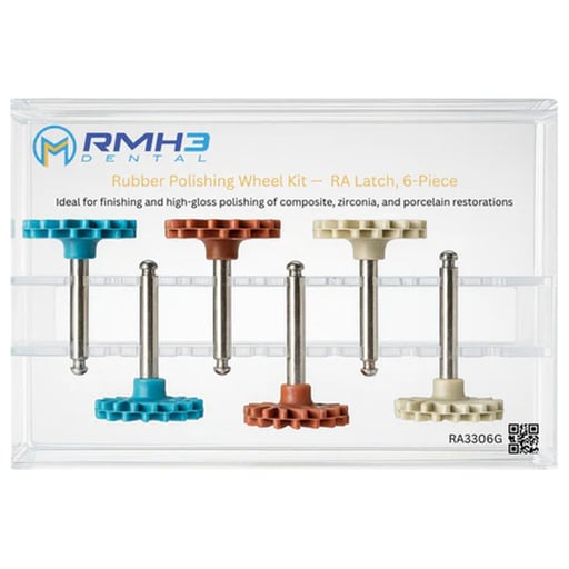 RMH3 Dental 6-Piece Composite Polishing Kit, 1/Pk