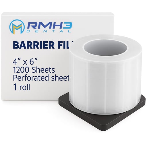 RMH3 Dental 4" x 6" Barrier Film For Dental And M