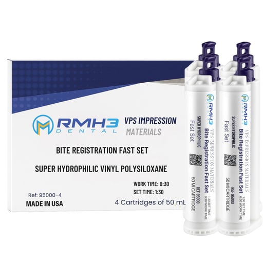 RMH3 Dental Bite Registration Material, Fast Set,